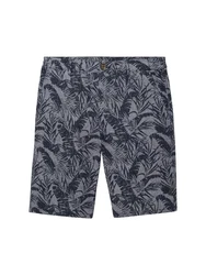 TOM TAILOR Bermudas Regular Shorts Blau/Dunkelblau/Grau/Hellblau