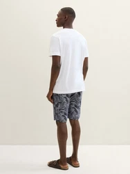 TOM TAILOR Bermudas Regular Shorts Blau/Dunkelblau/Grau/Hellblau