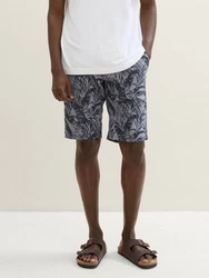 TOM TAILOR Bermudas Regular Shorts Blau/Dunkelblau/Grau/Hellblau