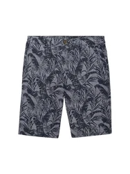 TOM TAILOR Bermudas Regular Shorts Blau/Dunkelblau/Grau/Hellblau