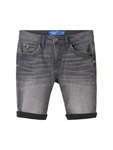 TOM TAILOR Jeansshorts TTJOSH Regular Slim Superflex Grau/Dunkelblau/Dunkelgrau/Hellgrau