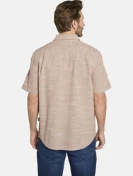 Babista Kurzarmhemd BELLAZURRO mit knöpfbaren Brusttaschen beige
