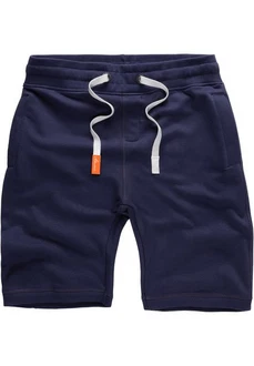 Amaci&Sons Herren Shorts Bermuda Sweatshorts Jogginghose 8004 Dunkelblau/Blau