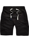 Amaci&Sons Herren Shorts Bermuda Sweatshorts Jogginghose 8004 Schwarz/Khaki