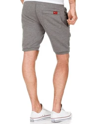 Amaci&Sons Herren Shorts Bermuda Sweatshorts Jogginghose 8004 Hellgrau/Grau/Dunkelgrau