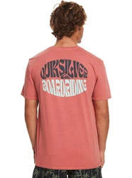 Quiksilver T-Shirt Bold Move Rot/Rosa