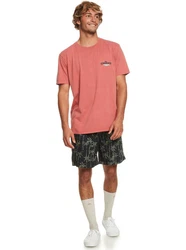 Quiksilver T-Shirt Bold Move Rot/Rosa