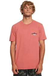 Quiksilver T-Shirt Bold Move Rot/Rosa