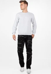 Kosmo Lupo 5-Pocket-Jeans Herren Hose BA-KM001 BA-KM001