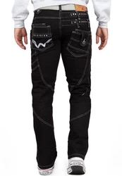 Kosmo Lupo 5-Pocket-Jeans Herren Hose BA-KM001 BA-KM001