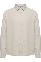 !Solid Langarmhemd SDEnea Khaki/Weiß/Beige/Braun/Grau
