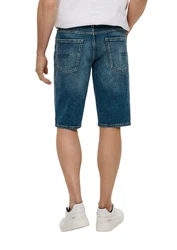 s.Oliver Stoffhose Jeans-Shorts Regular Fit Mid Rise Straight Leg Weiß/Creme