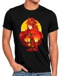 Vincent T-Shirt Style3 Final Fantasy 7 Rebirth Chocobo Remake Crimson
