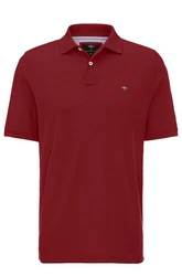 FYNCH-HATTON Poloshirt Basic Rot/Dunkelrot