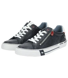 MUSTANG Halbschuhe Schnürschuh Hellblau/Dunkelblau/Grau/Blau
