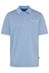 bugatti Poloshirt mit Akzenten Blau/Hellblau