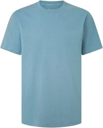 T-Shirt CONNOR mit gesticktem Logo auf der Brust