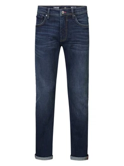 Petrol Industries Straight Jeans Starling Dunkelblau/Blau