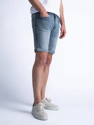 Petrol Industries Jeansshorts Bullseye Short Grau/Hellblau/Blau