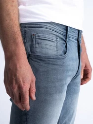 Petrol Industries Jeansshorts Bullseye Short Grau/Hellblau/Blau
