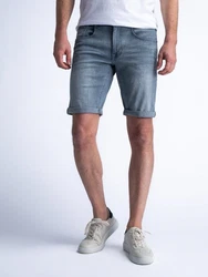 Petrol Industries Jeansshorts Bullseye Short Grau/Hellblau/Blau