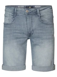 Petrol Industries Jeansshorts Bullseye Short Grau/Hellblau/Blau