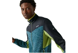 Regatta Strickfleecejacke Coladane V Blau/Türkis/Dunkelblau