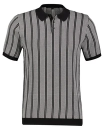 Poloshirt Herren Strickpolo TRITON 10 Regular Fit Kurzarm (1-tlg)