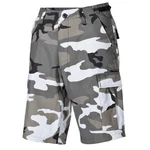 MFH Cargoshorts US Bermuda BDU mit Seitentaschen Dunkelgrün/Grau/Beige