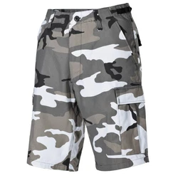 MFH Cargoshorts US Bermuda BDU mit Seitentaschen Dunkelgrün/Grau/Beige