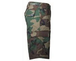 MFH Cargoshorts US Bermuda BDU mit Seitentaschen woodland