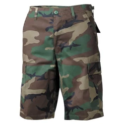 MFH Cargoshorts US Bermuda BDU mit Seitentaschen woodland