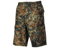 MFH Cargoshorts US Bermuda BDU mit Seitentaschen flecktarn