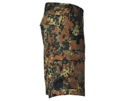 MFH Cargoshorts US Bermuda BDU mit Seitentaschen flecktarn
