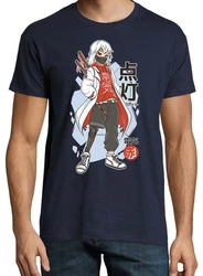 Youth Designz Print-Shirt Techwear Anime Herren T-Shirt Schwarz/Rot/Blau