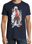 Youth Designz Print-Shirt Techwear Anime Herren T-Shirt Schwarz/Rot/Blau