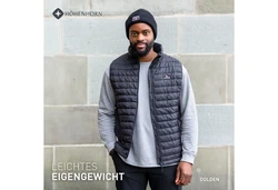 Höhenhorn Weste Hybridjacke Dolden Herren (35L2) Schwarz/Grau/Dunkelgrau