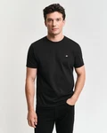 Gant T-Shirt REGULAR SHIELD Schwarz