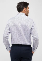 Eterna Langarmhemd MODERN FIT Blau/Lila/Grau/Fliederfarben