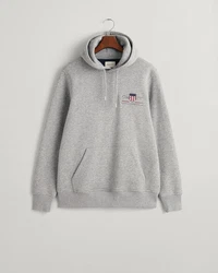 Gant Herren Hoodie Regular Medium Archive Shield Grau
