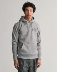 Gant Herren Hoodie Regular Medium Archive Shield Grau