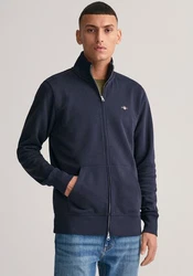 Gant Sweatshirt REG SHIELD FULL ZIP SWEAT marine