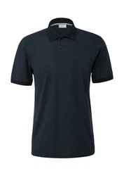 s.Oliver Kurzarmshirt Poloshirt Dunkelblau/Blau/Grau