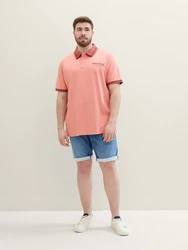 TOM TAILOR PLUS Jeansshorts Blau/Hellblau/Grau