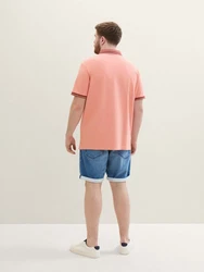 TOM TAILOR PLUS Jeansshorts Blau/Hellblau/Grau