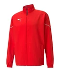 PUMA Sweatjacke teamRISE Sideline Trainingsjacke Rot