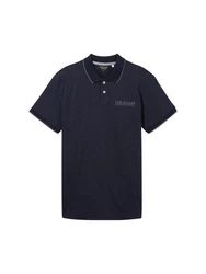 TOM TAILOR Poloshirt mit Logoprint 