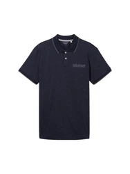 TOM TAILOR Poloshirt mit Logoprint 