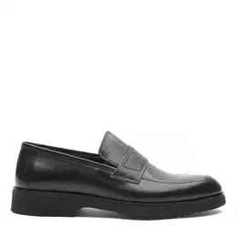 Celal Gltekin Herren Leder Loafer Eleganter Slip-On mit Blockabsatz und Komfort Loafer Hochwertige Lederloafer mit elegantem Slip-On-Design.