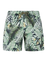Protest Badeshorts PRTGLORY Beachshort Grün/Dunkelgrün/Türkis